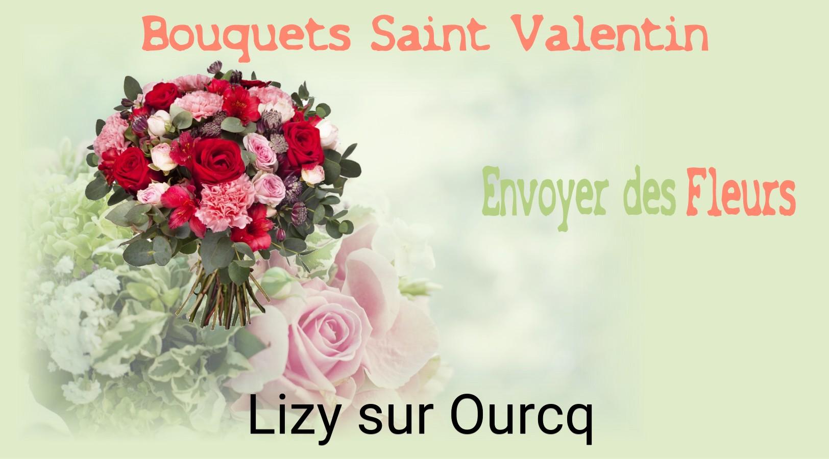 Roses de Saint-Valentin livrées à Lizy-sur-Ourcq